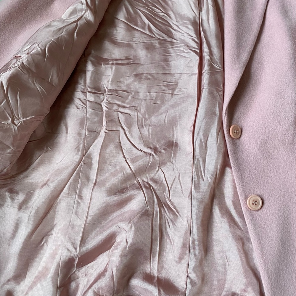 Pink Wool Blazer - Picture 6 of 8